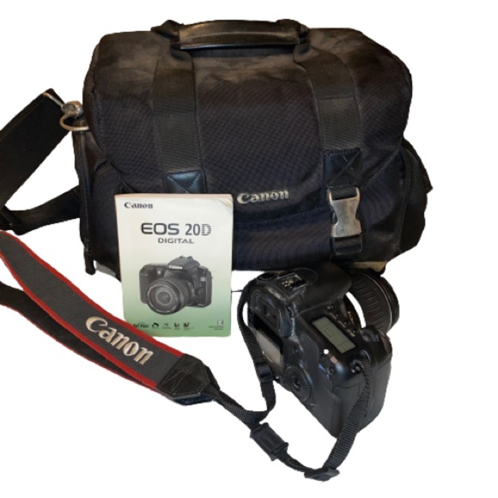 Canon EOS 20D DSLR Camera EF-S 18-55mm Lens